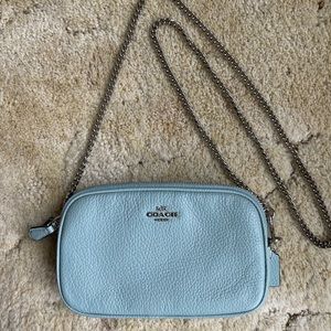 Coach Light Blue Crossbody